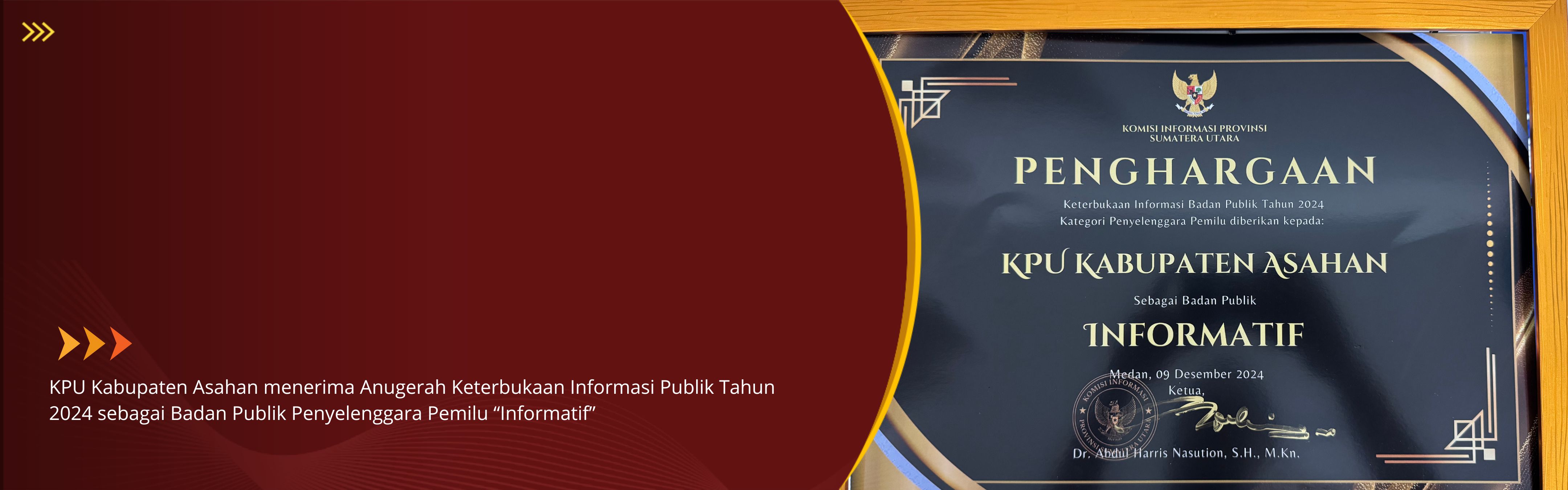 Penganugerahan Keterbukaan Informasi Publik Tahun 2024
